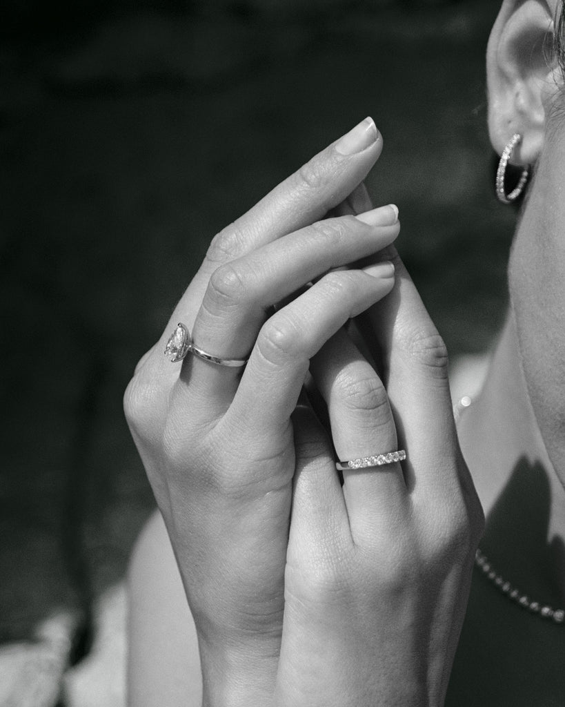 Guide til plasering av forlovelses- og vielsesring