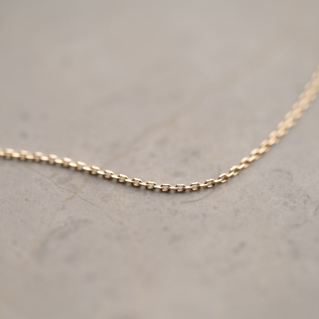 Basic Gold Chang BASIC LINK SOLID GOLD CHAIN – Sisi Copenhagen
