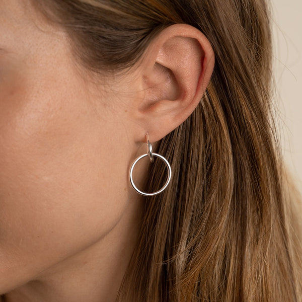 CELESTE SILVER EARRING
