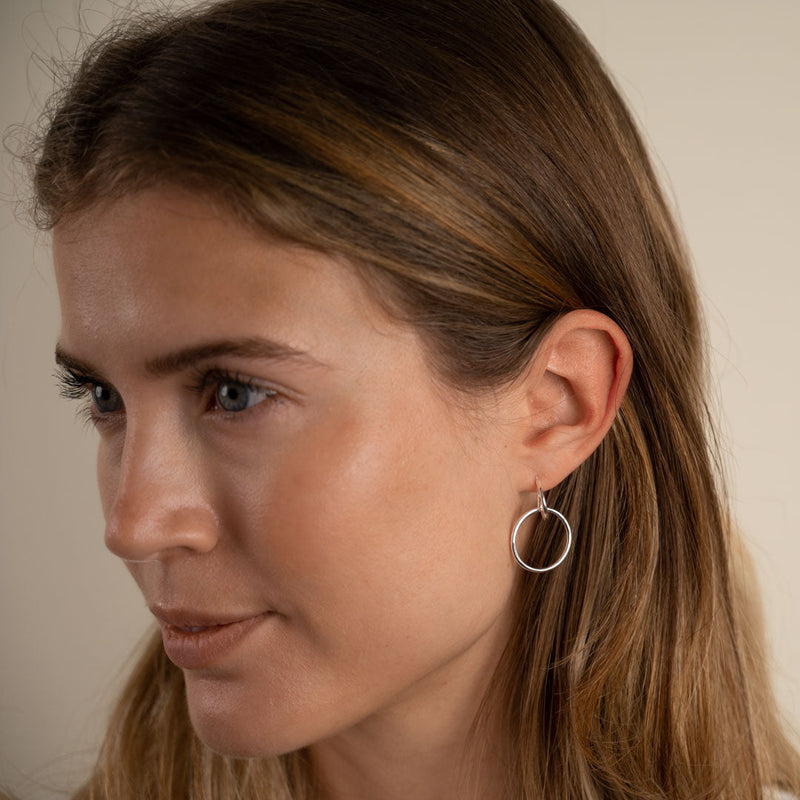 CELESTE SILVER EARRING