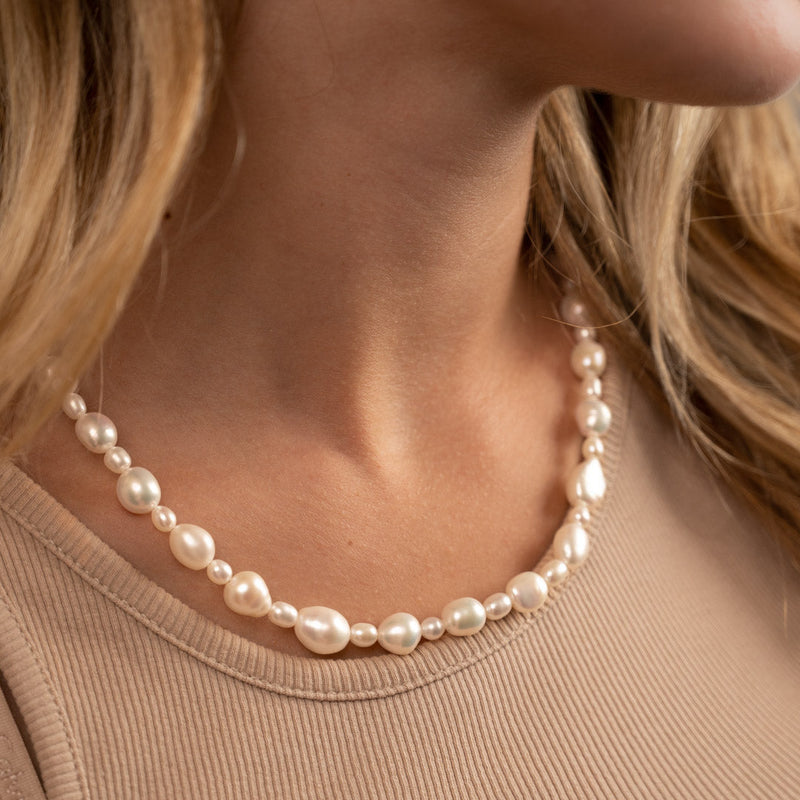 LANA WHITE PEARL NECKLACE